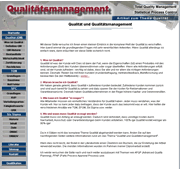 Qualität, Qualitätsmanagement, SPC, TQM, Six Sigma